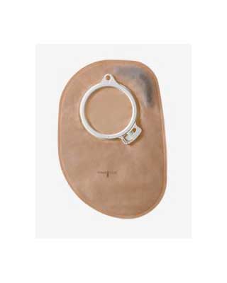 Coloplast Assura Closed Pouch - 30 per box, 50MM (2"), TRANSPARENT - MIDI 18CM (7")
