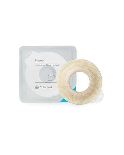 Coloplast Brava Protective Barrier Rings Convex 20mm/60mm x 8mm - 10 per Box