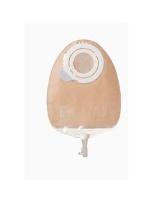 Coloplast Sensura Flex Urostomy Pouch - 20 per box, 35MM (1 3/8") / GREEN, OPAQUE - MAXI 26CM (10 1/4")