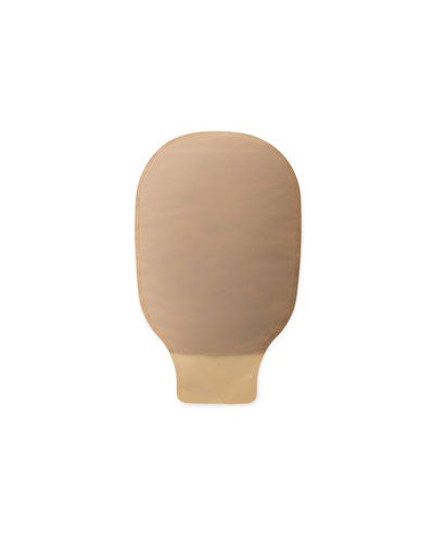 Hollister New Image 2-Piece Drainable Pouch with Clamp Closure Beige - 10 per Box, GREEN - 44MM, 23CM (9") - NO FILTER