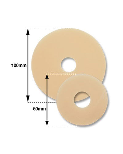 Marlen MaxSeal Protective Barrier Ring - 10 per box, 5/8" (15MM) STARTER HOLE / 2" (50MM) DIAMETER