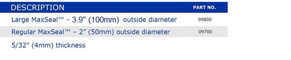 Marlen MaxSeal Protective Barrier Ring - 10 per box, 5/8" (15MM) STARTER HOLE / 2" (50MM) DIAMETER