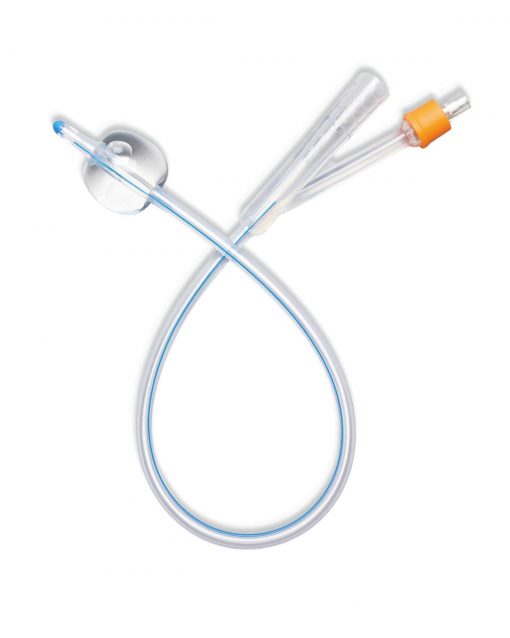 Cathéter en silicone Medline Foley à 2 voies 40 cm (16") 18FRx10 ml/10 cc - 10 par boîte