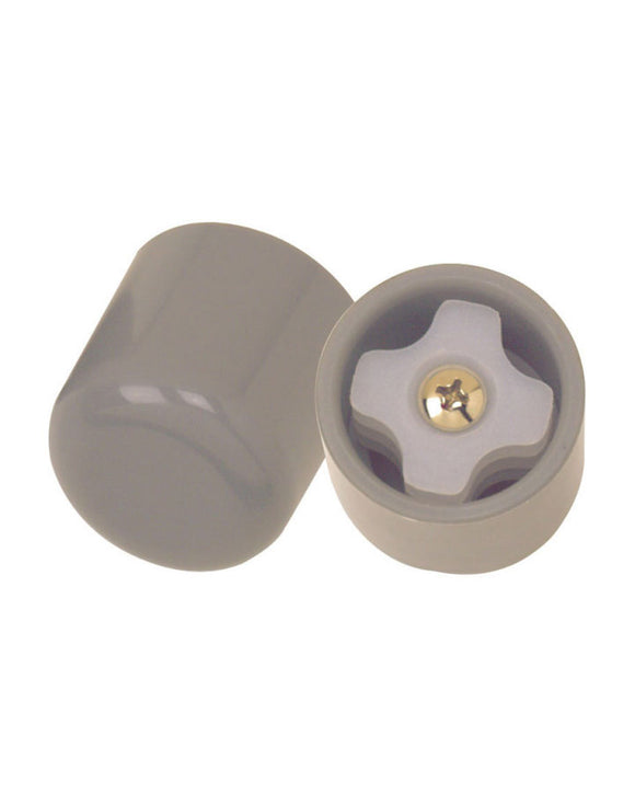 Drive Walker Glide Cap Grey - 1 pair