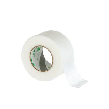 Ruban adhésif papier 3M Micropore - Blanc - 5 cm - 6 par boîte