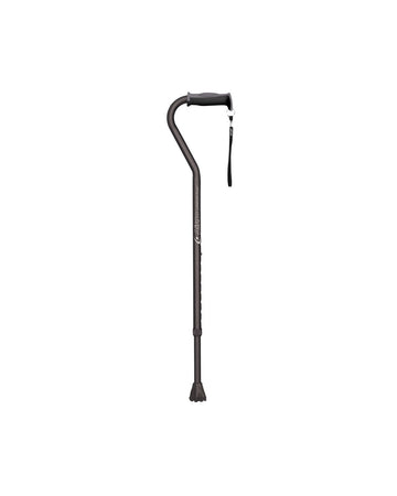 Canne Airgo Comfort Plus en aluminium avec poignée déportée noire – 1 chacune