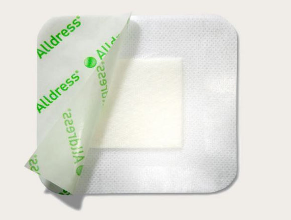 Molnlycke Alldress Absorbant Dressing 10CM X 10CM - (10/BOX)