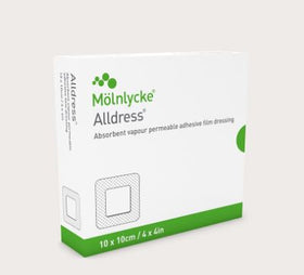 Molnlycke Alldress Absorbant Dressing 10CM X 10CM - (10/BOX) - 0