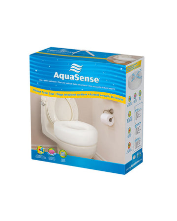 Siège de toilette rehaussé AquaSense Economy blanc – 1 unité - 0