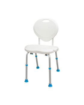 AquaSense Ergonomic Adjustable Bath Seat with Back - 1 each