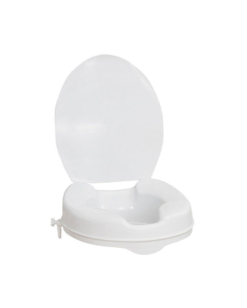 Rehausseur de toilettes AquaSense avec couvercle - 1 unité