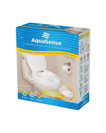 Rehausseur de toilettes AquaSense avec couvercle - 1 unité - 0