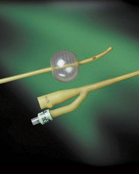 Bard Bardex Lubricath Tiemann Coude Foley Catheter 40cm (16") 14FRx5ml/5cc - 12 per Box