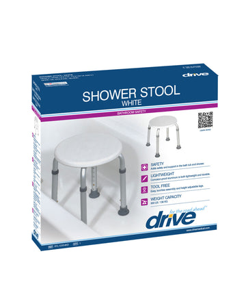 Tabouret de douche rond Drive Bath - 1 unité - 0