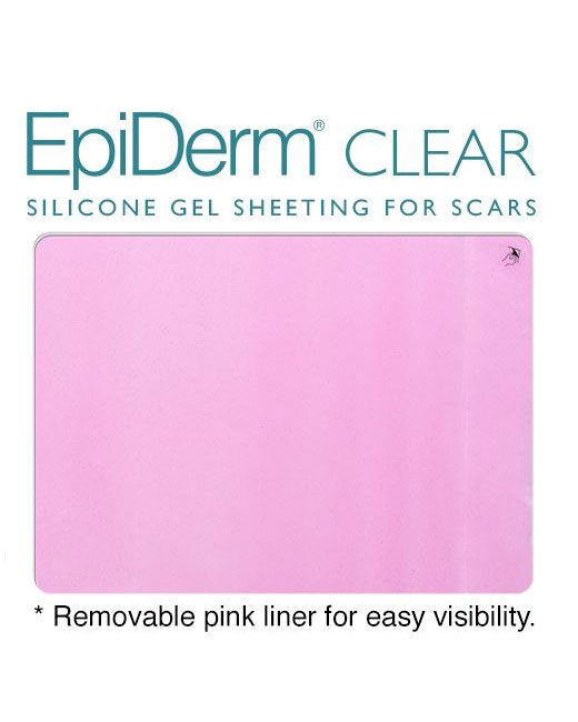 Biodermis Epi-Derm Silicone Gel Large Sheet 15.5"x11" - Clear Gel (5 Sheet per Package)