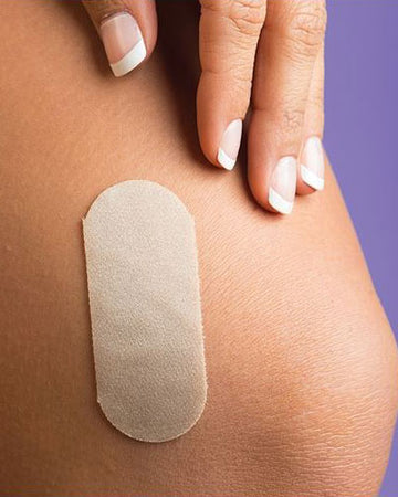 Biodermis Epi-Derm Bandes de gel de silicone 7 x 3 cm, à envers en tissu – 6 par paquet - 0