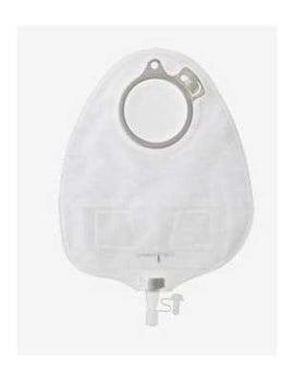 Coloplast Assura Urostomy Pouch - 10 per box, 40MM (1 9/16"), TRANSPARENT - MAXI 25CM (10")
