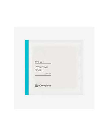 Coloplast Brava Feuilles Protectrices, 10X10CM (4X4") - BOÎTE DE 10