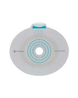 Coloplast Sensura Mio Click Skin Barrier Non-Convex - 5 per box, NON-CONVEX, 35MM (1 3/8") - 50MM (2")