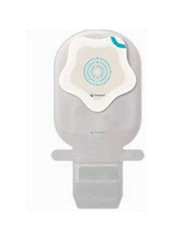 Coloplast Sensura Mio Kids 1-Piece Drainable - 10 per box, 10-35MM (3/8"-1 3/8"), TRANSPARENT - MIDI