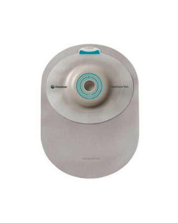 Coloplast SenSura Mio Poche fermée 1 pièce Convexe Profonde - 10 par boîte, 10-23MM (3/8"-7/8"), OPAQUE AVEC FENÊTRE D'INSPECTION - MAXI 22CM (8.5")