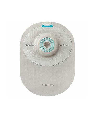 Coloplast SenSura Mio Poche fermée 1 pièce Convexe Souple - 10 par boîte, 28MM (1 1/8"), OPAQUE AVEC FENÊTRE D'INSPECTION - MAXI 22CM (8.5")