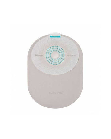 Coloplast SenSura Mio Poche fermée 1 pièce non convexe - 30 par boîte, 15-45 MM (5/8"-1 3/4"), OPAQUE AVEC FENÊTRE D'INSPECTION - MIDI 18 CM (7")