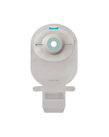 Coloplast SenSura Mio 1 pièce Poche vidable Convexe Profonde - 10 par boîte, 21 mm (7/8 po), OPAQUE AVEC FENÊTRE D'INSPECTION - MAXI 28 cm (11 po)