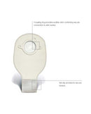 Convatec Little Ones Standard Drainable Pouch - 10 per box, BROWN, TRANSPARENT (1 SIDED COMFORT PANEL) - 15.2CM (6")-2