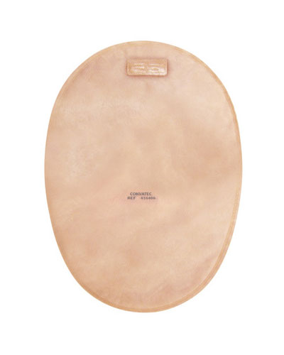 Convatec Natura Plus 2-Piece Closed Pouch - Opaque - 30 per box, ORANGE - 38MM (1½"), with Filter and Window