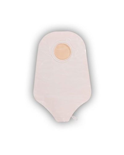 Convatec Natura 2-Piece Urostomy Pouch with Accuseal Tap - Opaque 1 Sided Comfort Panel - 10 per box, GREEN - 45MM (1¾") , 25.4CM (10") - 35MM (1 3⁄8")