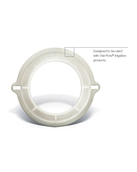 Convatec Visi Flow 2-Piece Irrigation Adapter Faceplate, Blue/70mm 2 3/4" - 1 per box