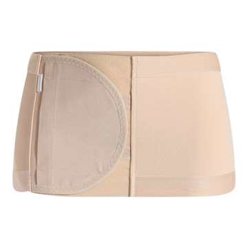 Ceinture de compression à soutien maximal pour hernie Corsinel - 8 pouces - Petit - Tan