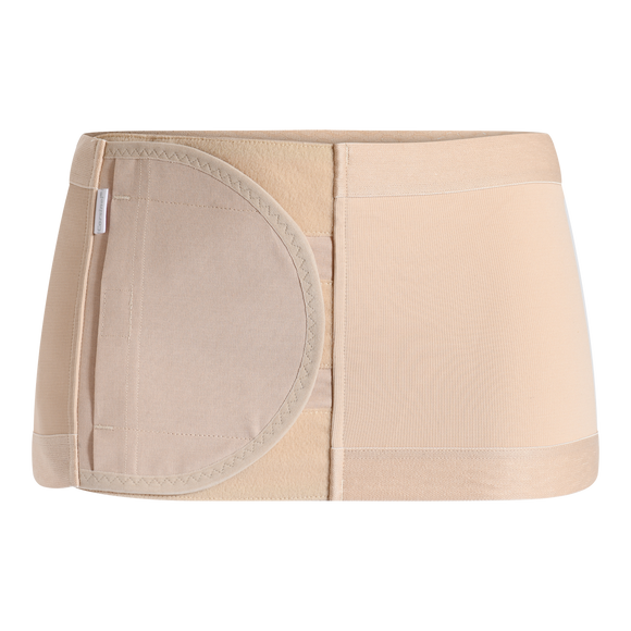 Corsinel Hernia Maximum Support Compression Belt -8inch - 2xlarge - Tan