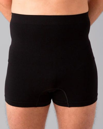 Boxer CUI Unisexe sans Couture pour Stomie - 1 chacun, TRÈS GRAND/DOUBLE TRÈS GRAND, NOIR