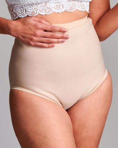 CUI Womens Hernia High Waist Support Girdle Brief - 1 each, MEDIUM, BEIGE - HIGH - 0
