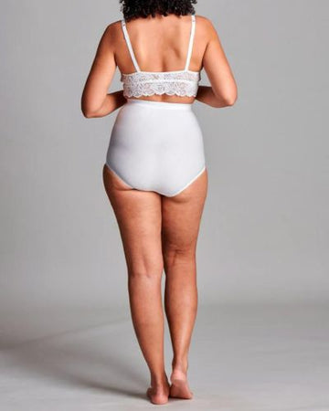 CUI Culotte de maintien ultra-légère pour femme pour stomie – 1 unité, 10, BLANC – GAUCHE - 0