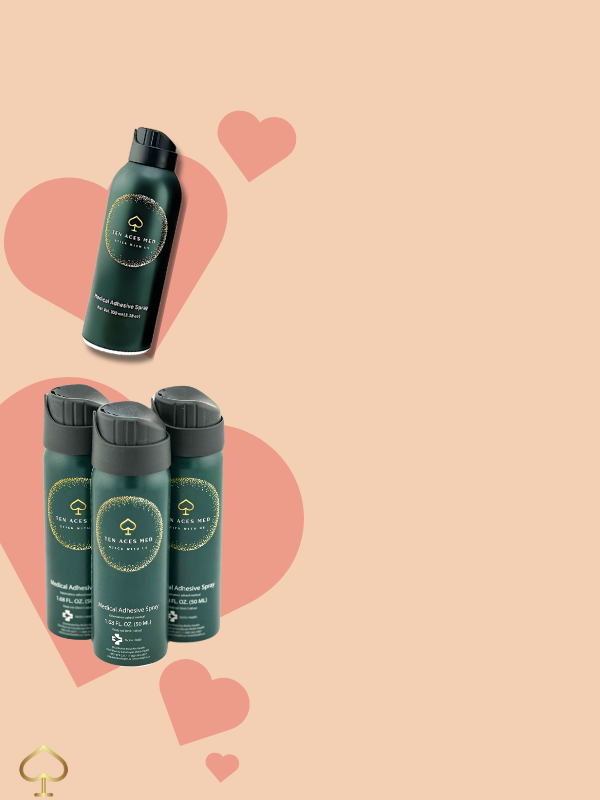Ten Aces Med "Stick With Us" Adhesive Spray
