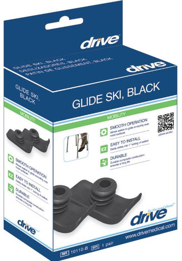 Skis glissants Drive Walker blancs - 1 paire par boîte - 0