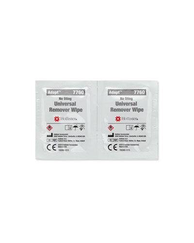 Hollister Adapt Universal Remover Wipes - 50 per box