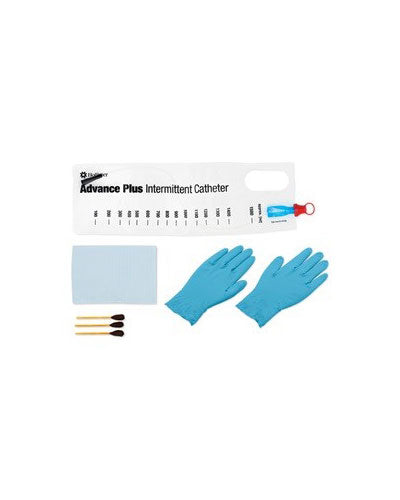 Hollister Advance Plus™ Intermittent Catheter Kit 10FR 16" (40CM) Straight - 100 per Box