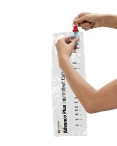 Hollister Advance Plus Touch-Free Intermittent Catheter System 12FR 16" (40CM) Coude - 100 per Box