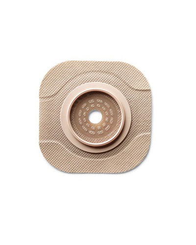 Hollister New Image CeraPlus Flat Skin Barrier, 32mm (1 1/4") Green 44mm, with Tape - 5 per Box