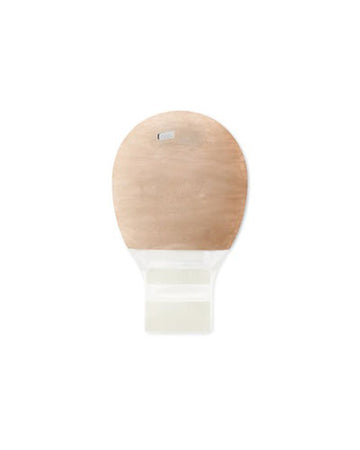 Hollister New Image Poche vidable en 2 pièces, petite, avec fermeture Lock 'n Roll, beige - 20 par boîte, ROUGE - 57 MM, AVEC FILTRE - 0