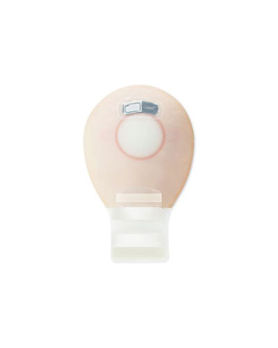Hollister New Image 2-Piece Mini Drainable Pouch with Lock 'n Roll Closure Beige - 20 per box, BLUE - 70MM, WITH FILTER