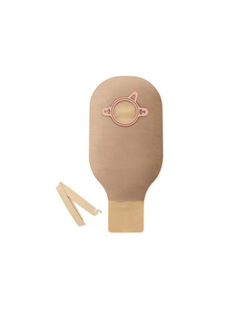 Poche vidable Hollister New Image 2 pièces avec fermeture par pince Beige - 10 par boîte, BLEU - 70 MM, 30 CM (12") - SANS FILTRE
