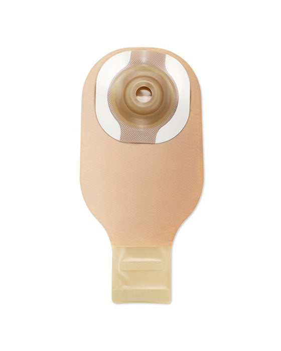 Hollister Premier 1-Piece Drainable Pouch with Lock 'n Roll Closure Convex Ceraplus Skin Barrier - 5 per box, 22MM (7/8"), BEIGE - WITH FILTER
