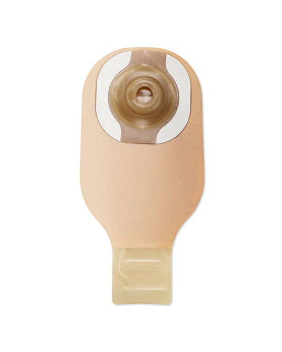 Hollister Premier 1-Piece Drainable Pouch with Lock 'n Roll Closure Convex Ceraplus Skin Barrier - 5 per box, CUT TO FIT - UP TO 51MM (2"), ULTRA CLEAR - NO FILTER