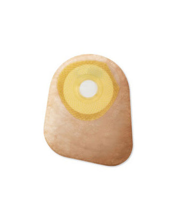 Poche fermée Hollister Premier 1 pièce, barrière plate souple SoftFlex – 30 par boîte, 25 MM (1 po), 18 CM (7 po) – BEIGE
