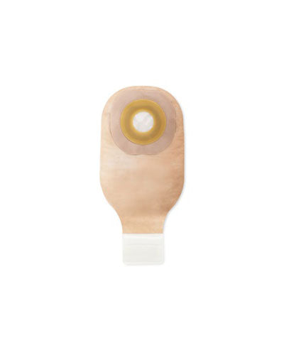 Hollister Premier 1-Piece Drainable Pouch with Lock 'n Roll Closure FlexWear Flat Skin Barrier - 10 per box, CUT TO FIT - UP TO 64MM (2 1/4"), BEIGE - WITH FILTER - 0